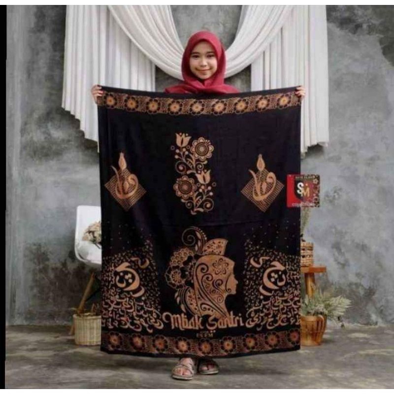 SARUNG BATIK AQIL GLOYOR WANITA TERBARU DAN TERLARIS/SARUNG MBAK SANTRI KEKINIAN ASLI PEKALONGAN