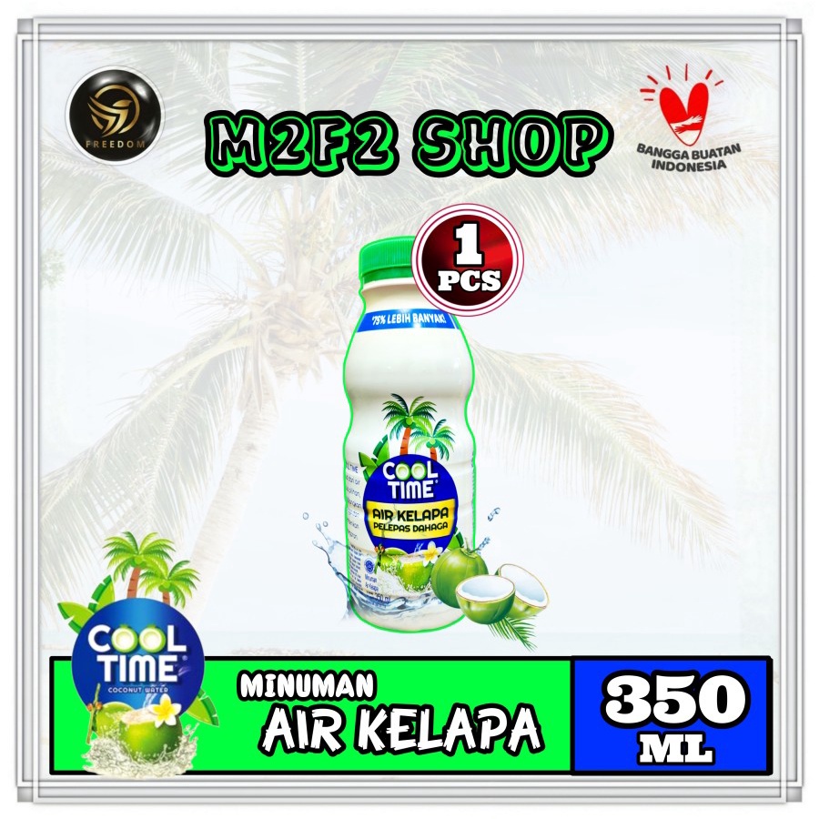 

Minuman Air Kelapa Cool Time Coconut Water - 350 ml (Kemasan Satuan)