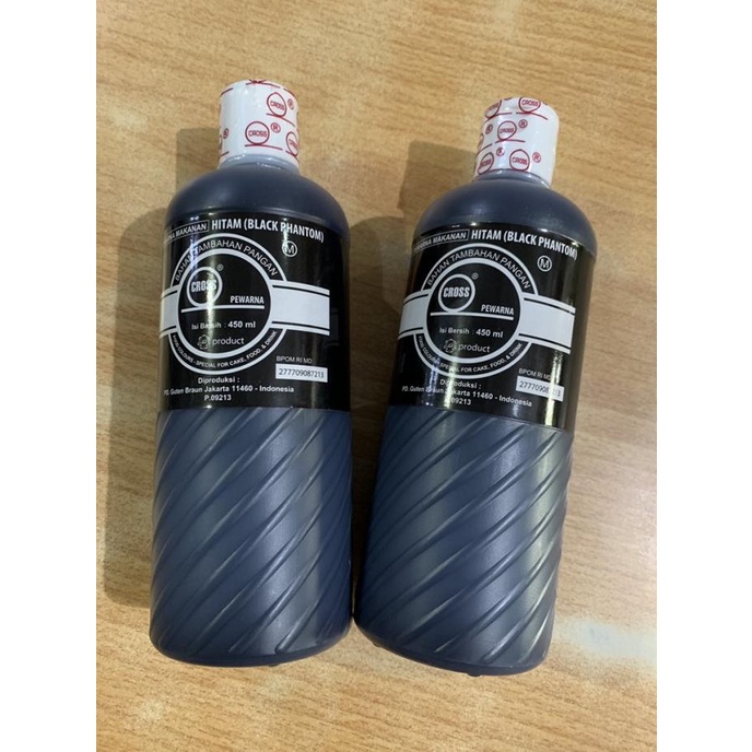 

Cross Black Phantom 580 gr / pewarna makanan icing color