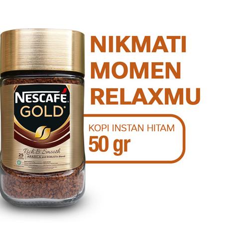 

← NESCAFE GOLD Kopi Instan Kopi Hitam Jar 50gr ♕