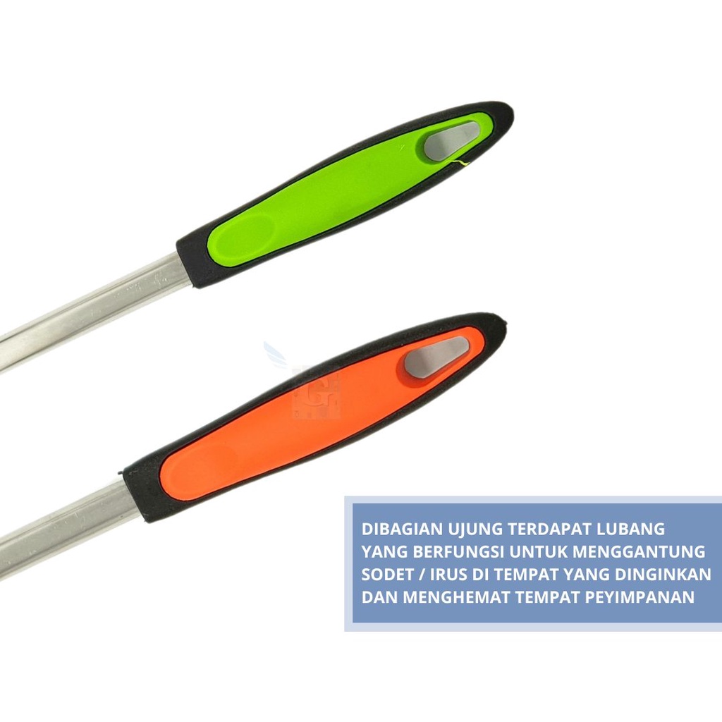 Sendok Sup / Centong / Irus Stainless Steel 2 Warna