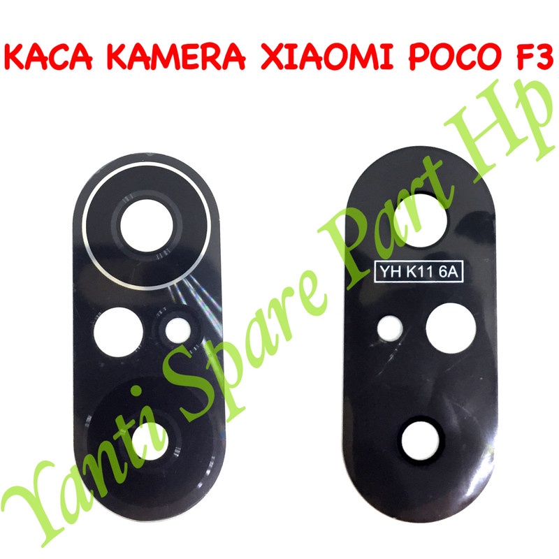 Kaca Kamera Xiaomi Poco F3 Original Terlaris New