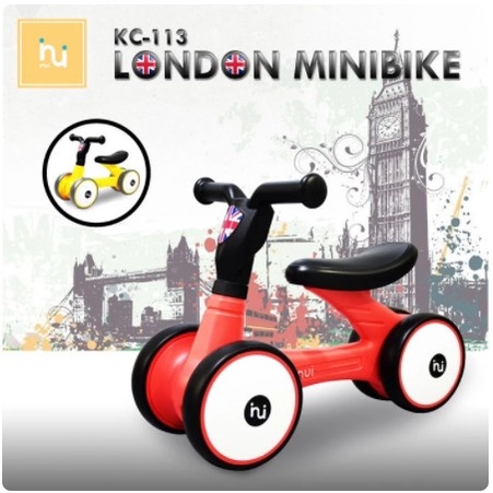Sepeda Anak Inui LONDON Mini Bike 113 Sepeda Balance Bike Tanpa Pedal