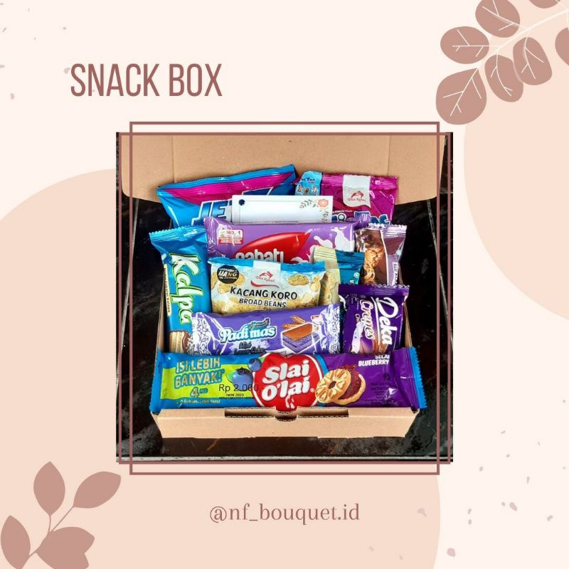 HAMPERS SNACK | HAMPERS JAJAN | SNACK BOX | GIFT SNACK | GIFT BOX SNACK