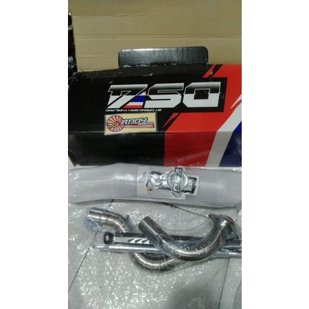 Knalpot daeng sai4  Mio corong blue 200cc original thailand