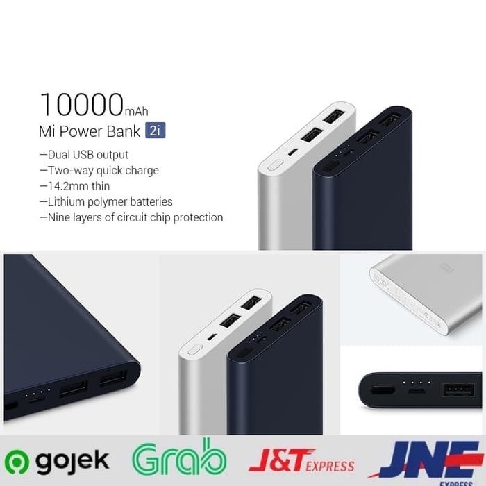 POWERBANK XIAOMI MI PRO 2 10.000 MAH FAST CHARGING ORIGINAL