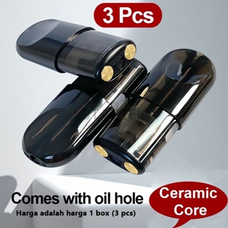 3 PCS Catridge Pods Refill Cartridge 2ml 1 ohm Kompatibel XOOU / RELX / RELX Infinity Pod Vape Isi Ulang