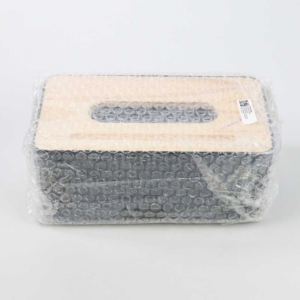 Kotak Tisu Kayu Solid Wooden Tissue Box - ZJ007