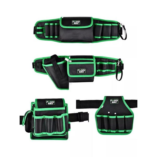 Electrician Pinggang Alat Tas Sabuk Alat Kantong bor tang Tas Perkakas