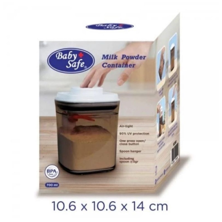 Baby Safe Milk Powder Container / Kontener susu bubuk 1700ml