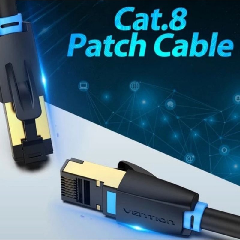 Vention IKABF Cat8 SSTP Patch 1M kabel Lan RJ45 shielded internet cat8