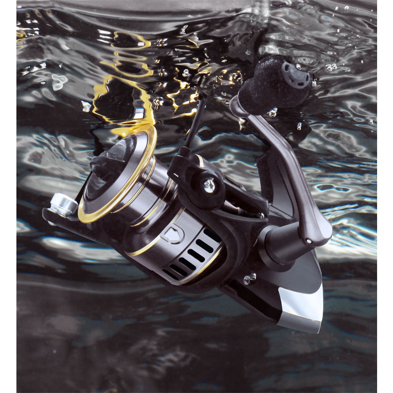 Reel Pancing 10kg HE500 - 7000/ Reel Pancing Murah Kuat Power Handle/ Reel Pancing Laut Tarikan Pancing Metal/ Gulungan Pancing Ikan Logam Metal CNC/ Gulungan Senar Pancing/ Reel Pancing Shimano