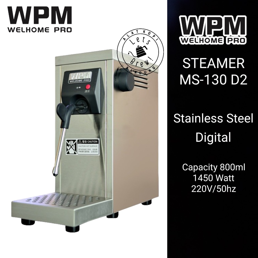 Jual WPM Milk Steamer Machine MS130 D2 / Steamer milk electrik / Milk