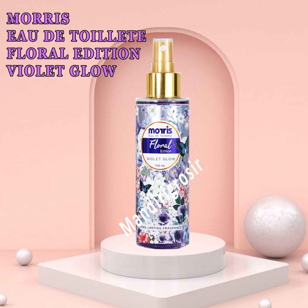 Morris Floral Edition* Parfum Eau De Toillet* Violet Glow* Moris150ml