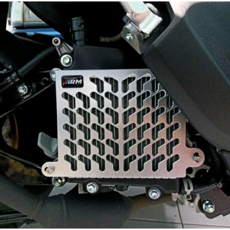 Cover tutup Radiator aluminium Yamaha New Nmax 2015 - 2023 Yamaha Aerox Old dan Connected 2021 Yamaha Lexi Original ARM