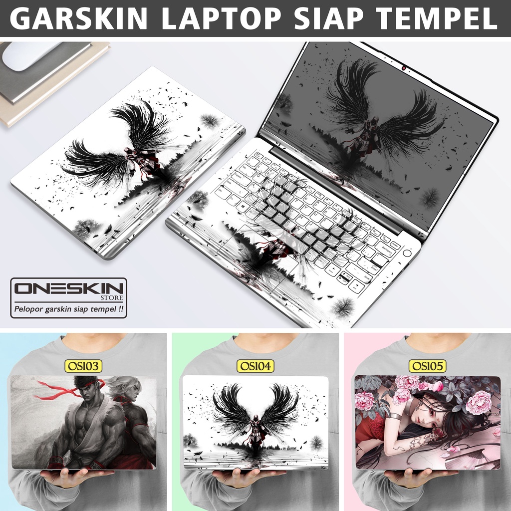 Garskin Sticker Laptop Protector Macbook Full Body Bottom Bezel Palmrest Skin Assassin's