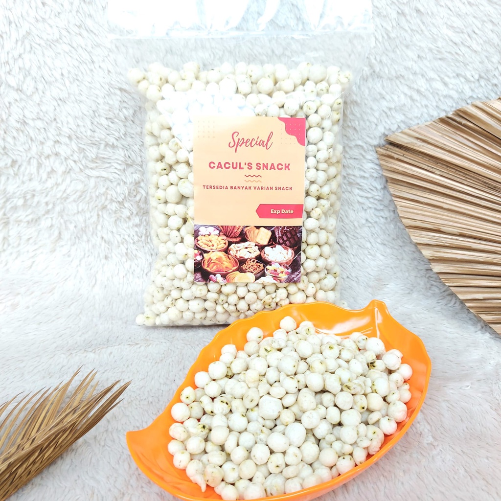 

Pilus Kucai Special Caculs Snack Makanan Ringan 1 Kg