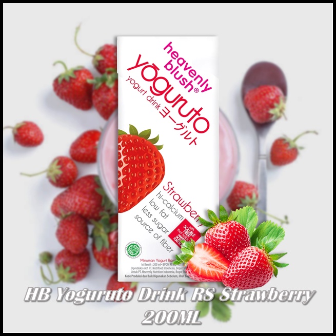 

Heavenly Blush Yoguruto Drink Strawberry 200GR