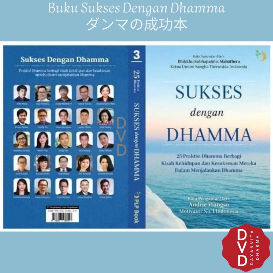 Buku Sukses Dengan Dhamma Ditulis Oleh 25 Praktisi Dhamma - Majalah