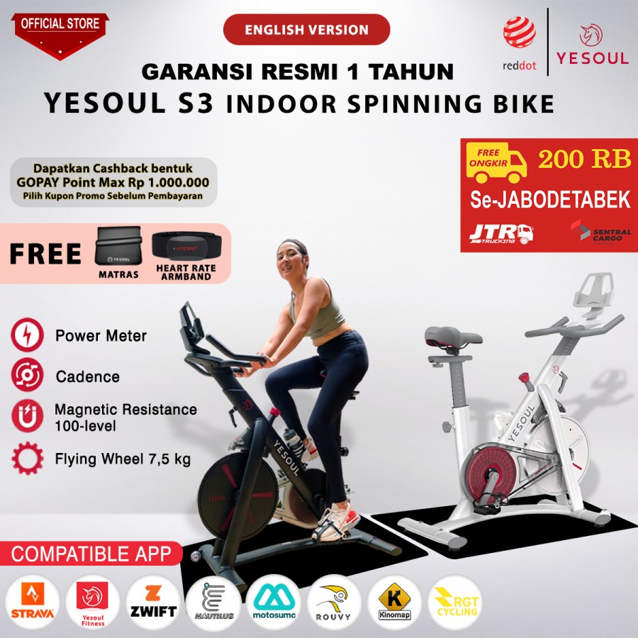 Yesoul S3 Home Smart Spinning Bike