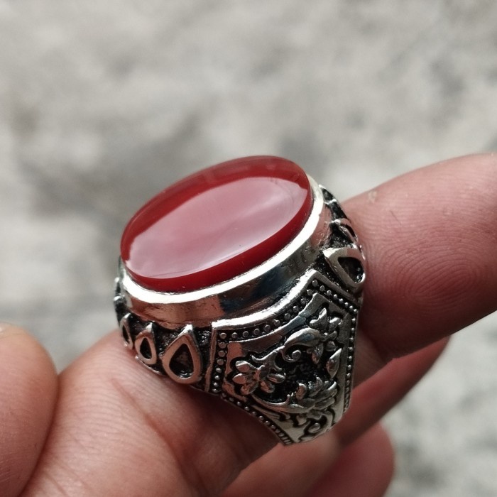 original akik Yaman ahmar hight quality merah pekat tembus clean ngaca