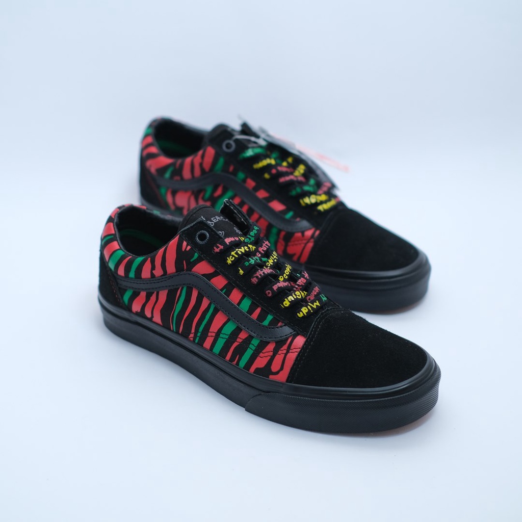 VANS OLDSKOOL x A TRIBE CALLED QUEST &quot;ATCQ&quot; BLACK ORIGINAL 100%