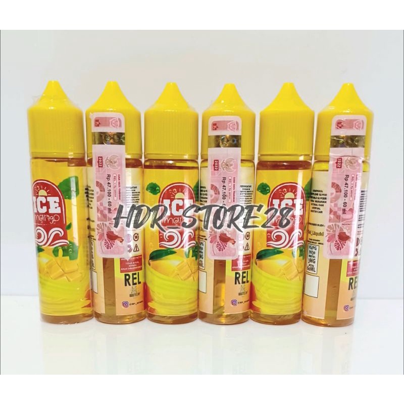 Peralatan elektronik lainnya terlaris produk minyak wangi wangian ice_manggo 60ml bisa COD