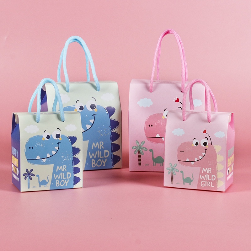 

[DZ] ST577 - Goodie Bag Anak / Kotak Kado Souvenir / Tas Hampers / Paper Bag Bingkisan Tenteng