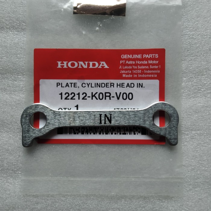 *$*$*$*$] PLATE CYLINDER HEAD PLAT BAK BLOK KOP SILINDER HEAD IN PCX 160 PCX160