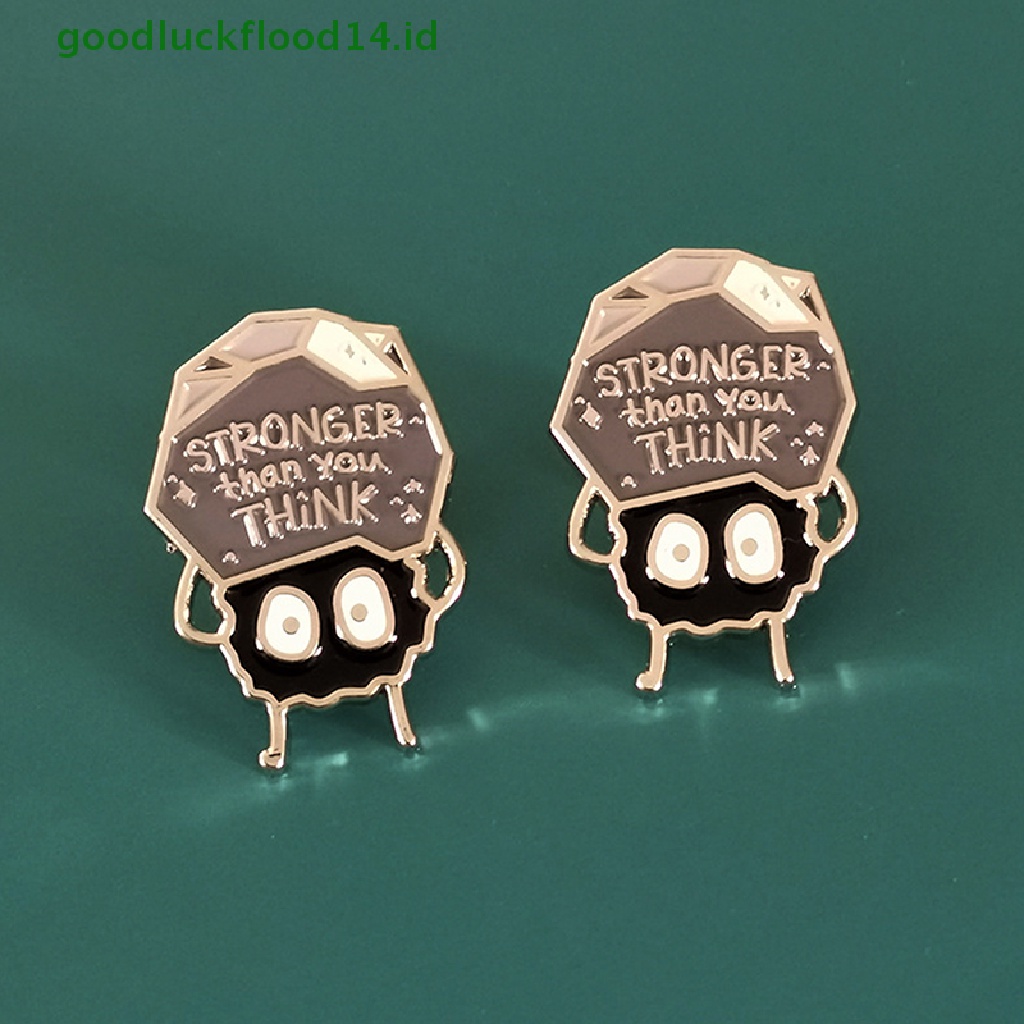 [GOOGFOUR] Lebih Kuat Jeplak Sprite Enamel Pin Kerah Lapel Pin Bros Aksesoris Perhiasan [TOP]