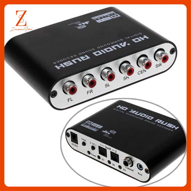 DTS / Dolby AC3 Decoder to Active Speaker 5.1 Converter