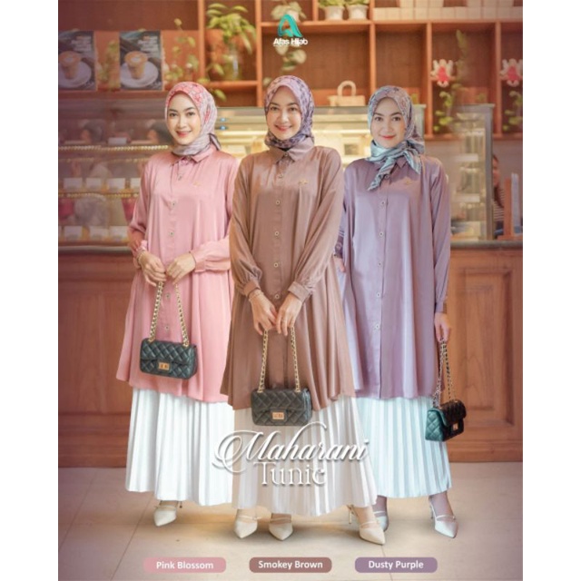 Open PO Maharani Tunik by Afas Hijab