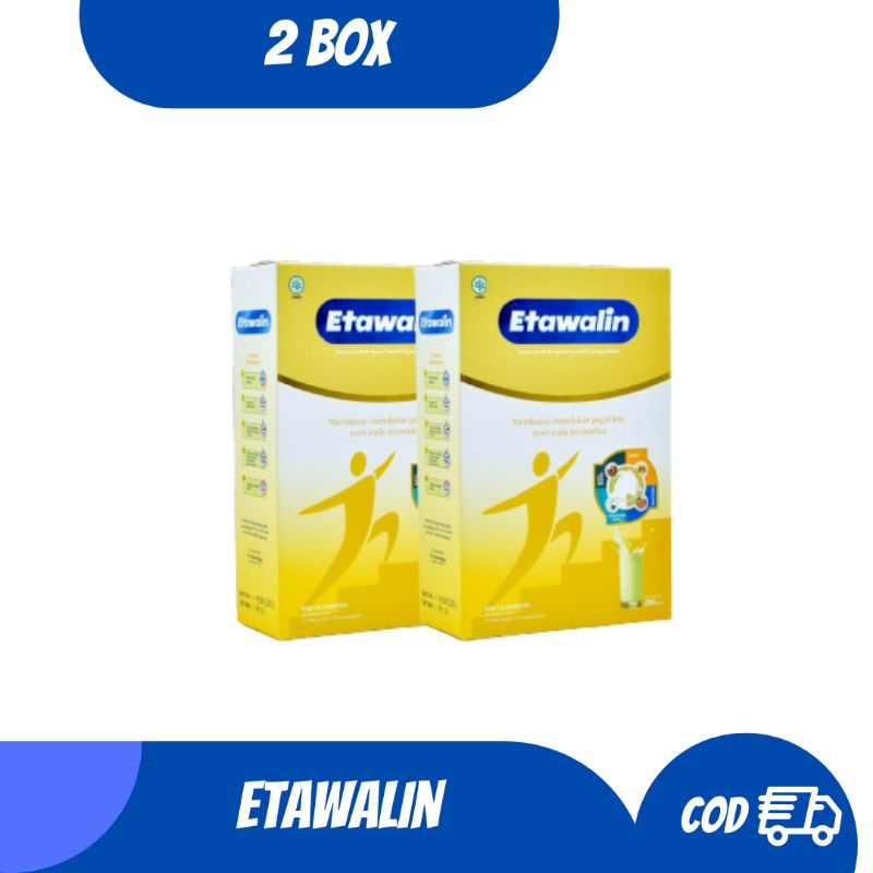 

[ 2 Box ] Etawalin Susu Kambing Etawa Paket 2 Box