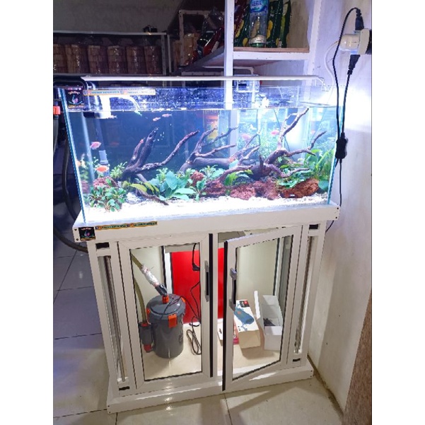 Jual Aquarium Aquascape Cabinet Shopee Indonesia