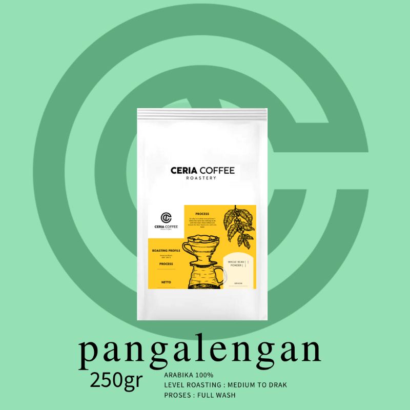 

promo kopi arabika pangalengan 250gr Biji/bubuk