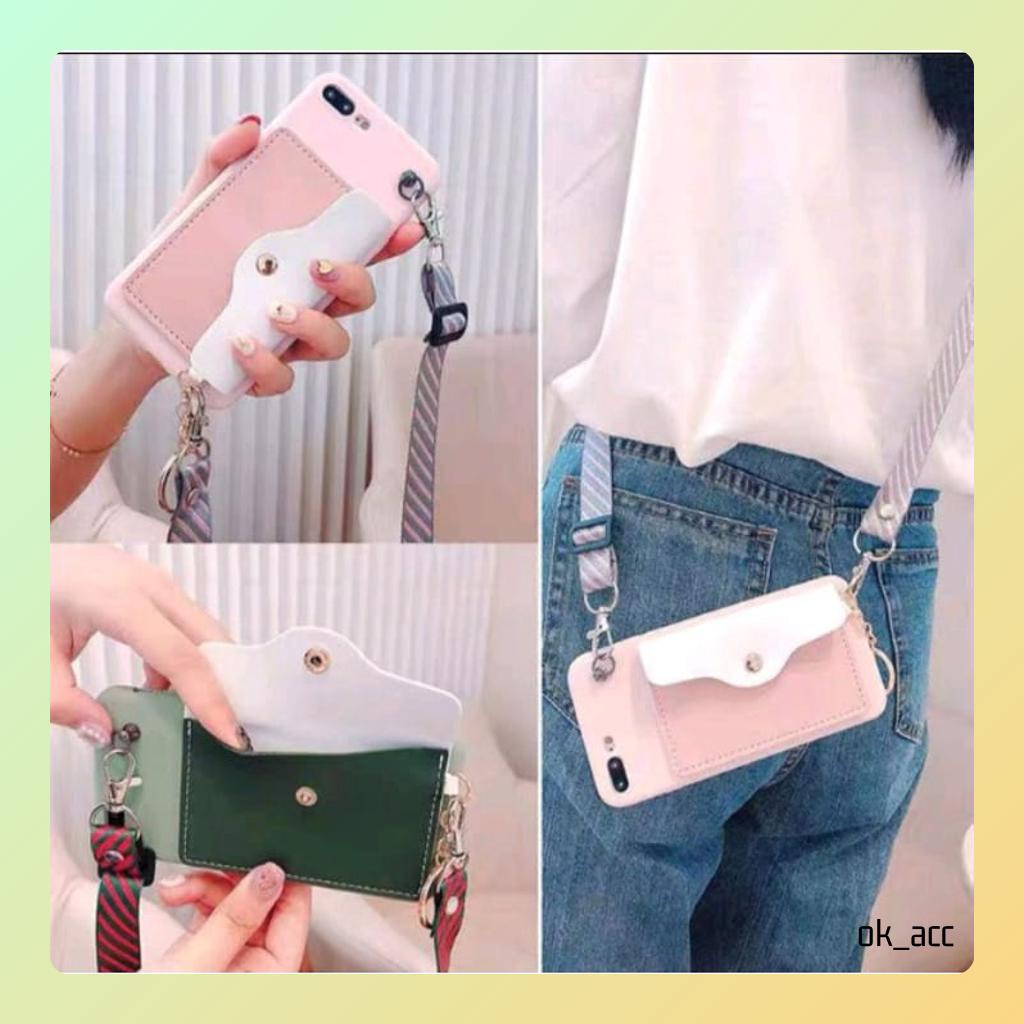 Case Tas Sling FH72 WM for Samsung J2 J3 J4 J4+ J5 J6 J6+ J7 Note 10 10+ 20 Ultra Lite S10 S20 S21 S22 FE 5G Prime Pro