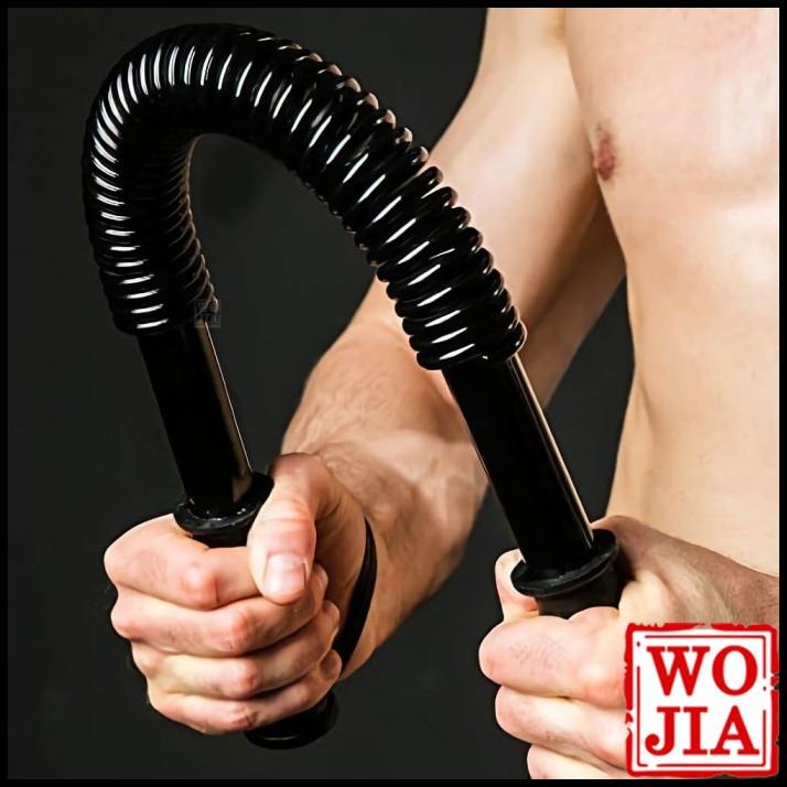 Power Twister Alat Olahraga Fitness Pembentuk Otot Lengan Bahu Dada
