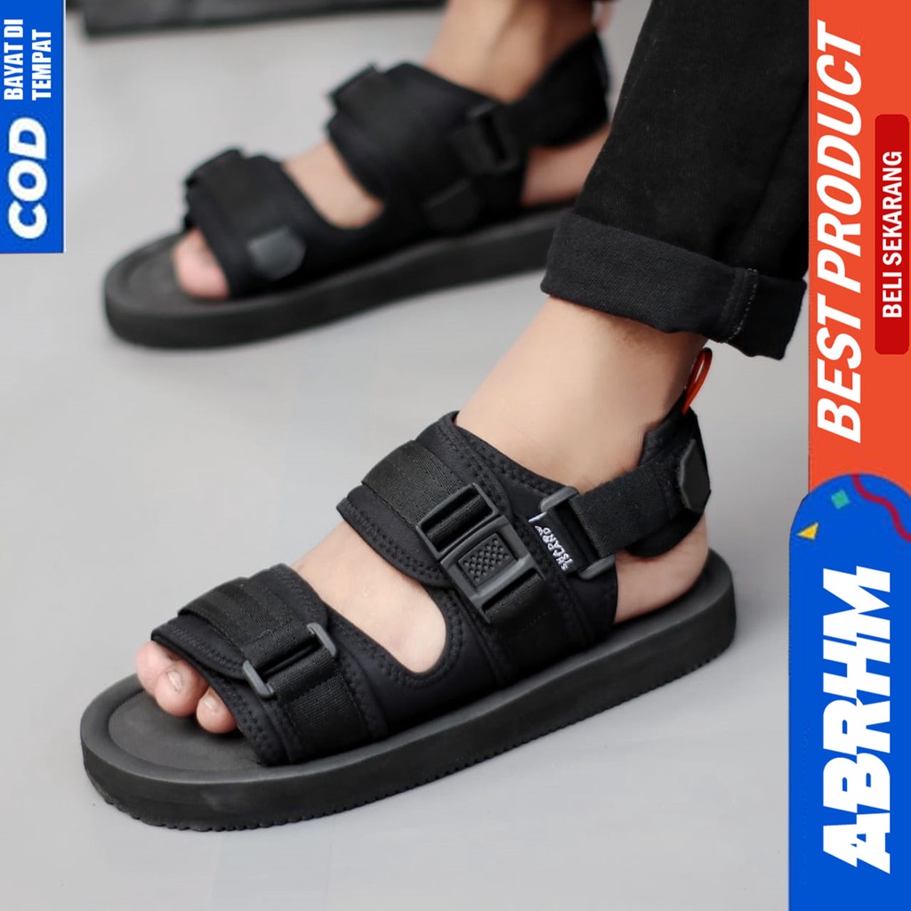 Sandal Gunung Traveling Outdoor Pria Originial Distro Abrhm BASTONI