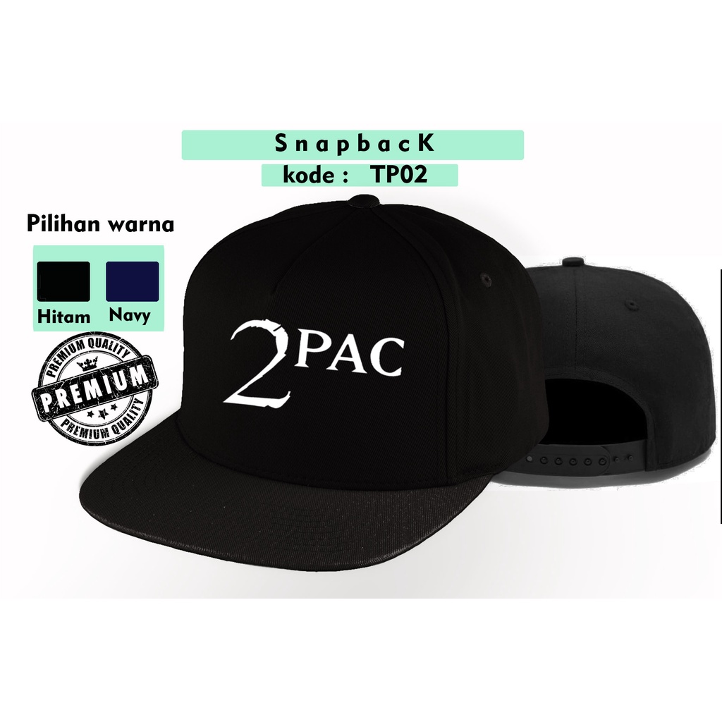 Topi 2pac rapper hip hop tupac snapback tp02