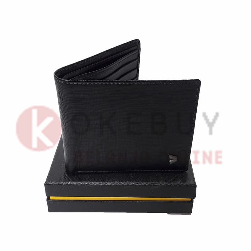 Dompet Kulit Pria KALIBRE 995045 999 Black Original