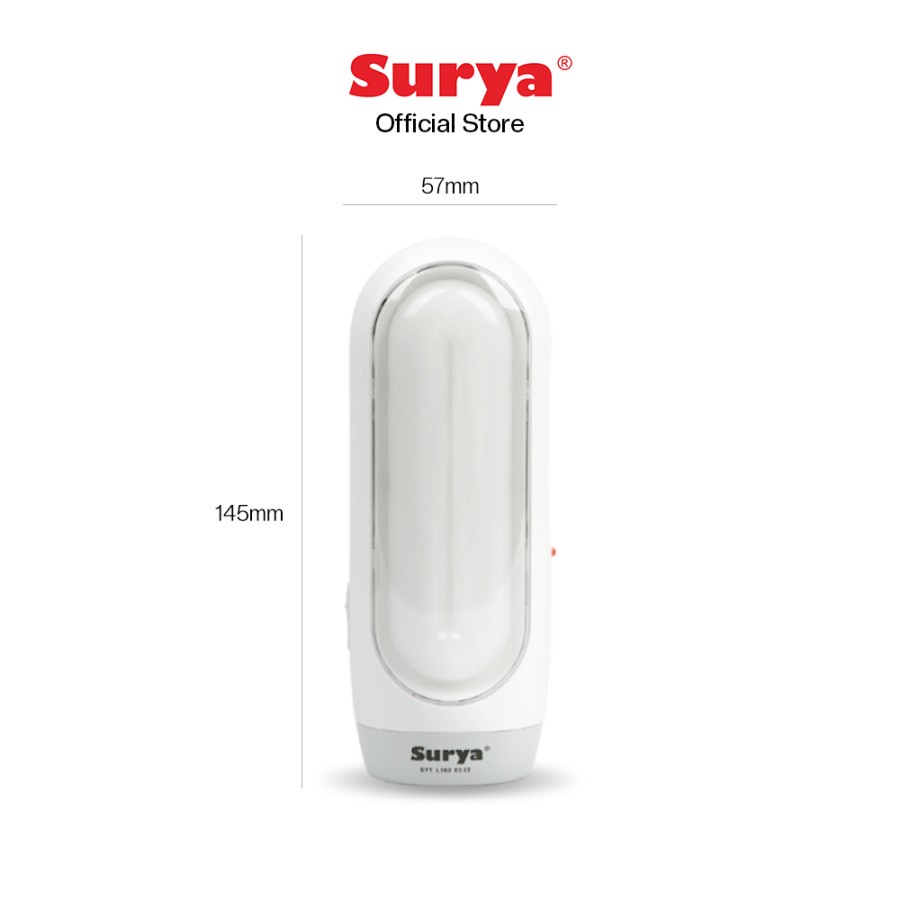 Lampu Senter SURYA SYT L103 20 SMD LED Emergency Rechargeable