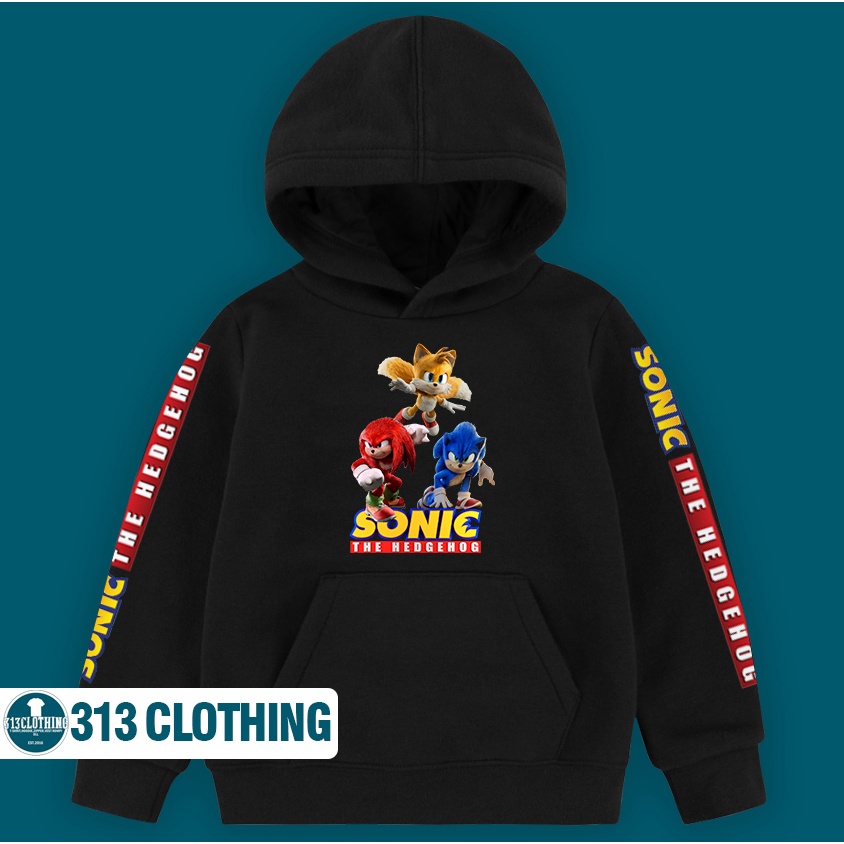 Jaket Hoodie Anak Sonic The Hedgehog Hoodie Sweater Anak Sonic The Hedgehog 004