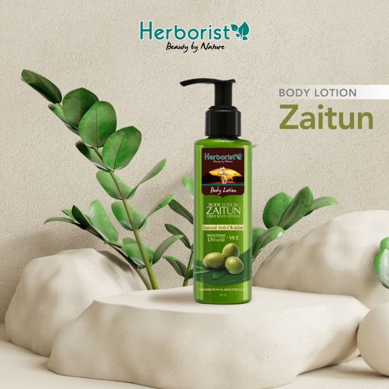 Jual Herborist Body Lotion Zaitun 145 ml Shopee Indonesia
