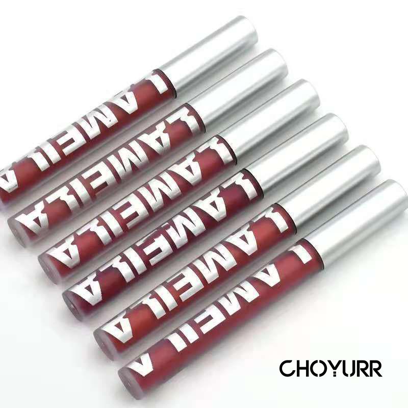 【COD】 Lipstick Matte Liquid Korea Lipstik Velvet Matte Air  Lip Cream Lip Glaze Lip Gloss Waterproof Matte Lipstik Cair Murah-CH