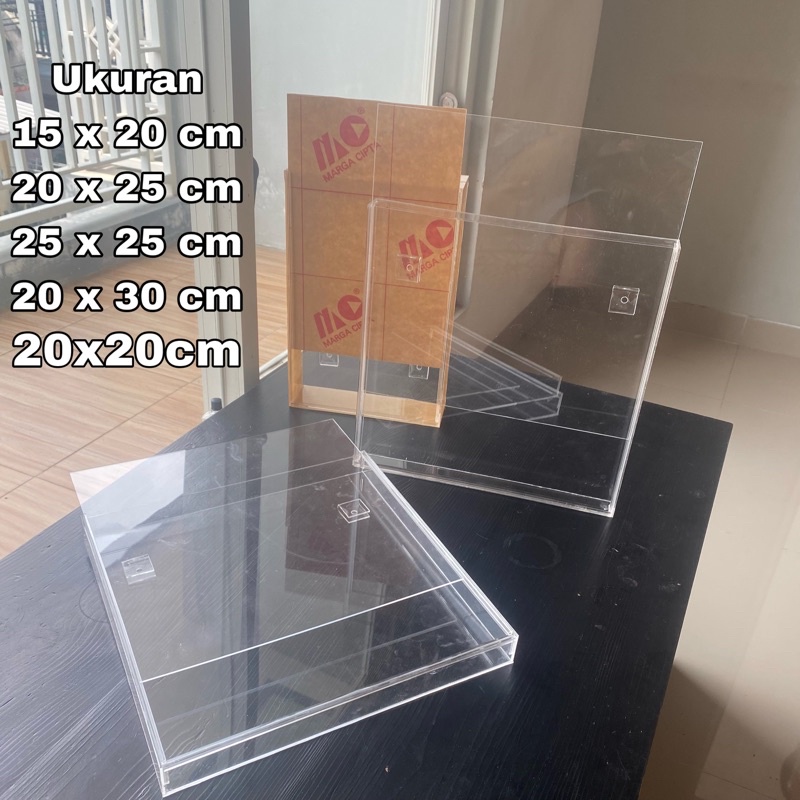 Frame Mahar Akrilik Frame Mahar Pernikahan A