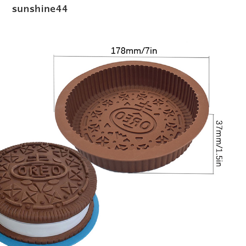 Sunshine Cetakan Kue Silikon Food Grade Coklat Cookie Pastry Making Mould Cetakan Kue.