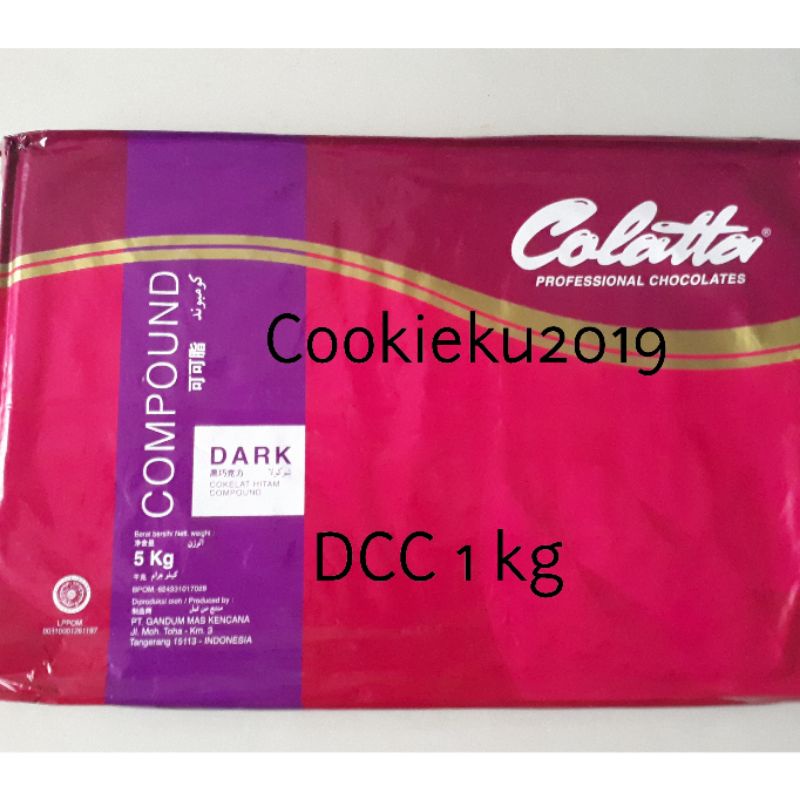 

Coklat Colatta Dark Compound 1kg coklat batang