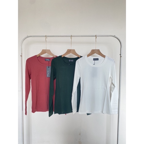 ATASAN LA DRESS TANGAN PANJANG KAOS IMPORT BANGKOK (BJLD400)