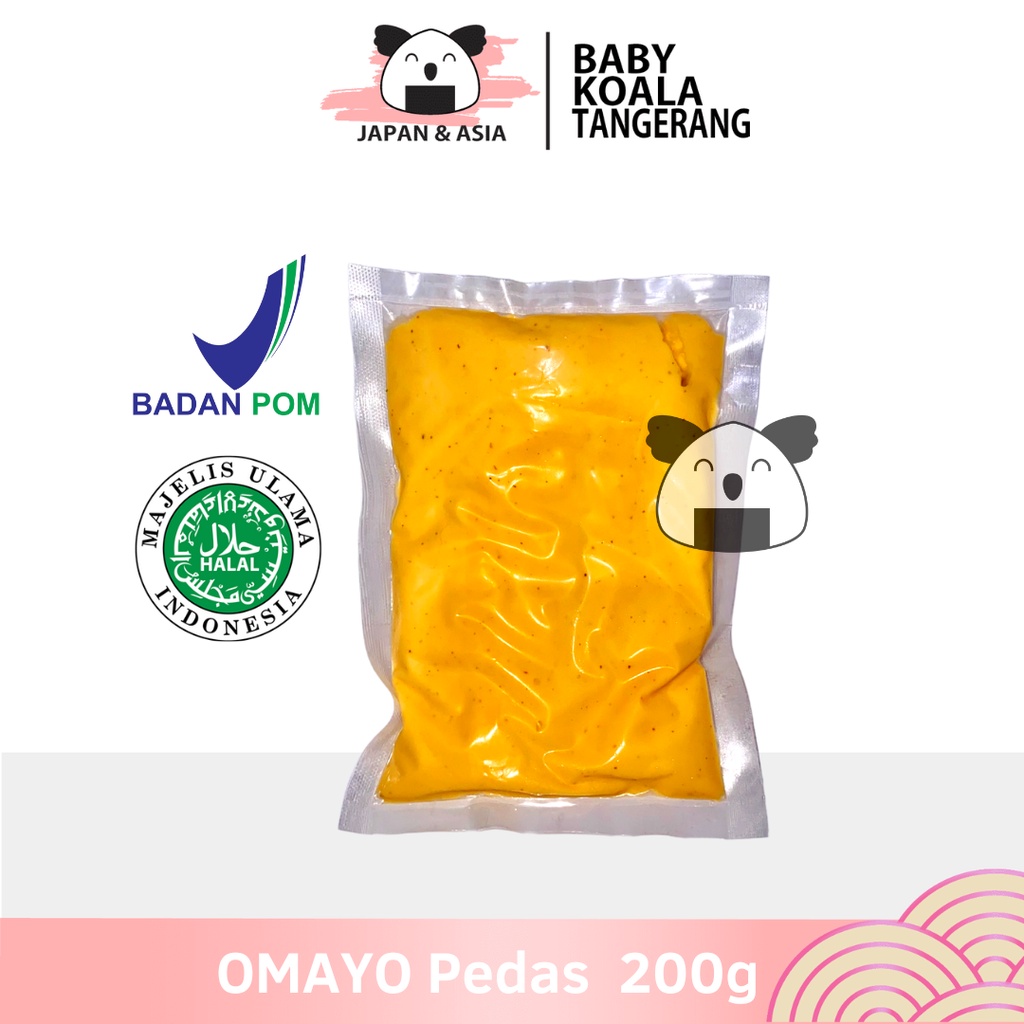 

OMAYO Mayo Pedas 200 g Halal │ Mayonnaise Spicyy..