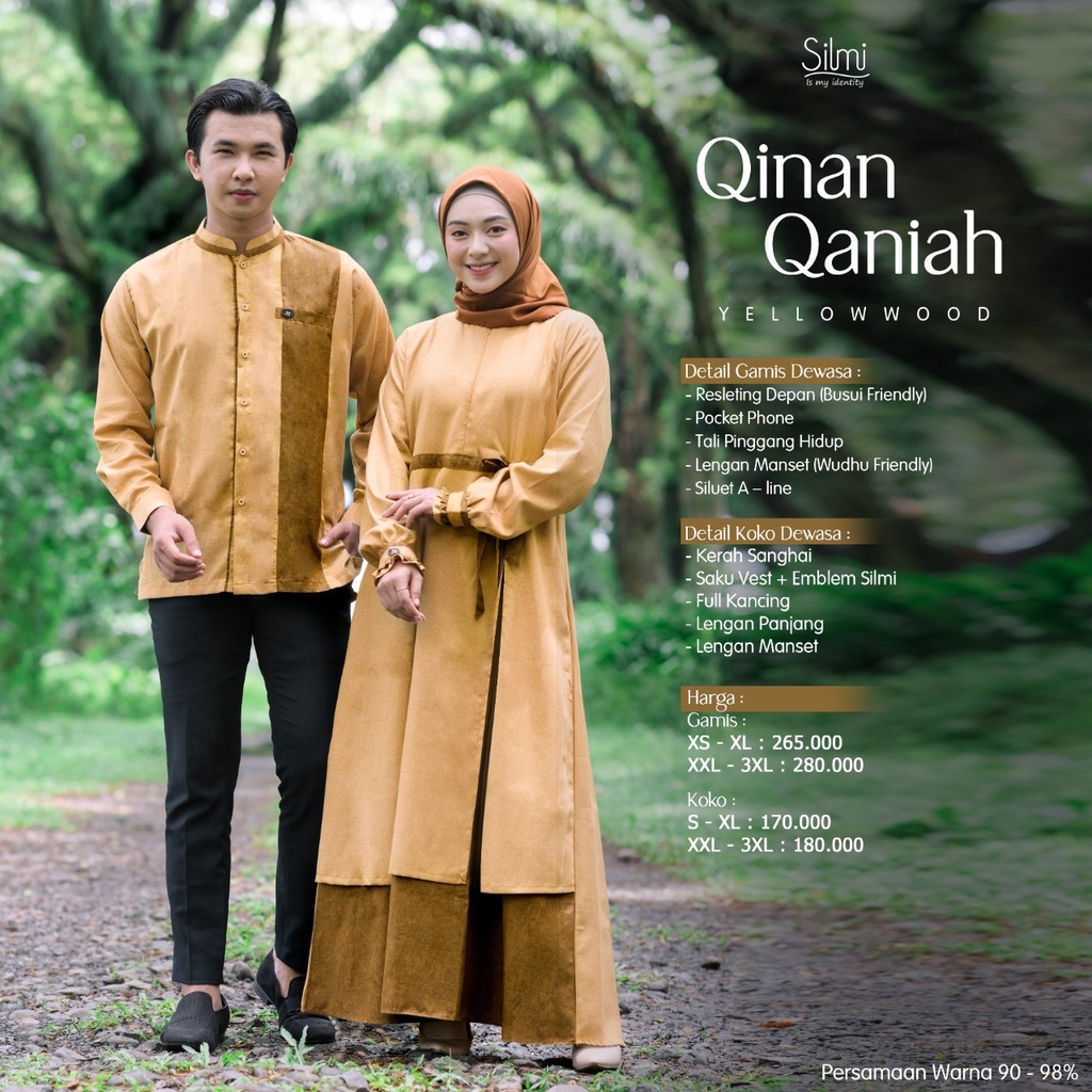 Obral Cuci Gudang Gamis Syari Couple 1